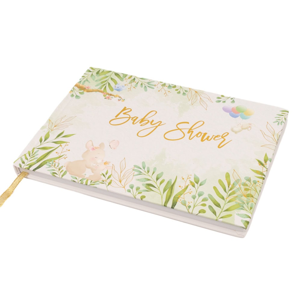 Album Baby Shower model floral - alb 4 - craftup.ro