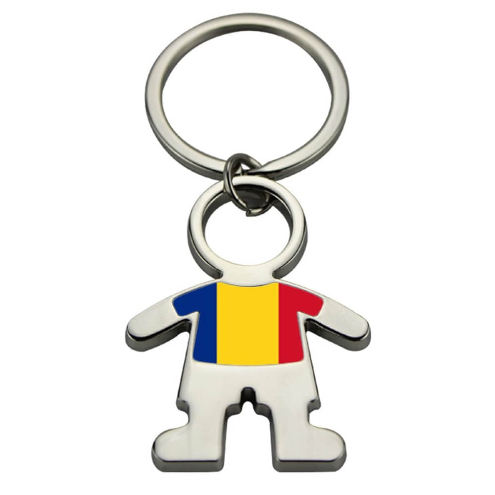 Breloc metalic sublimabil - băiețel 2