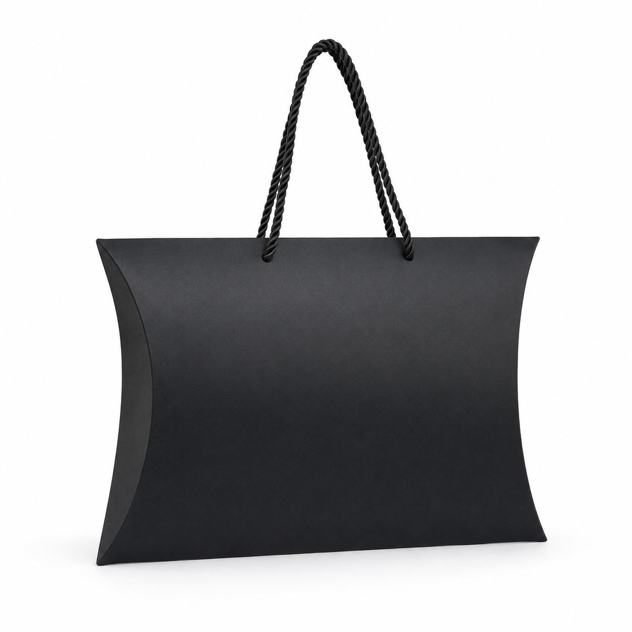 Cutie pernuță cu șnur - negru (set 10 buc)