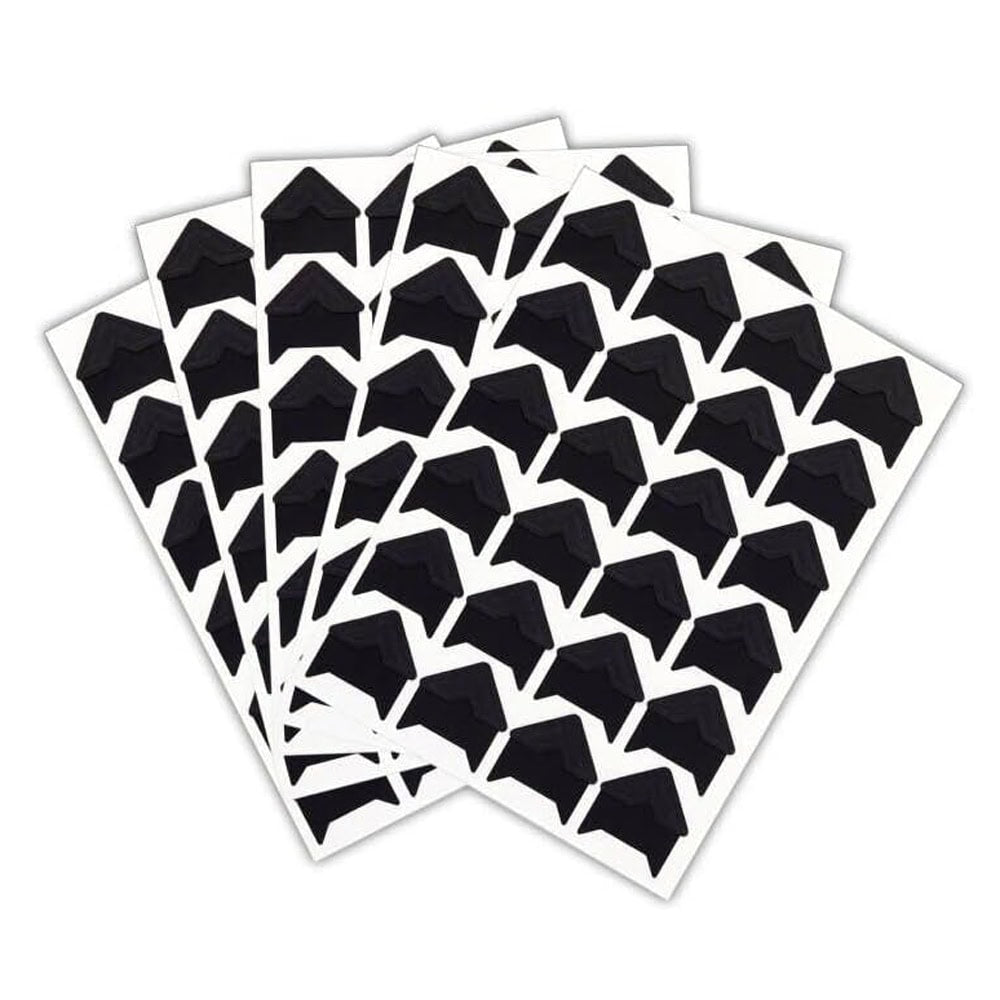 Colțare sticker pentru fotografii - negru 1 - craftup.ro