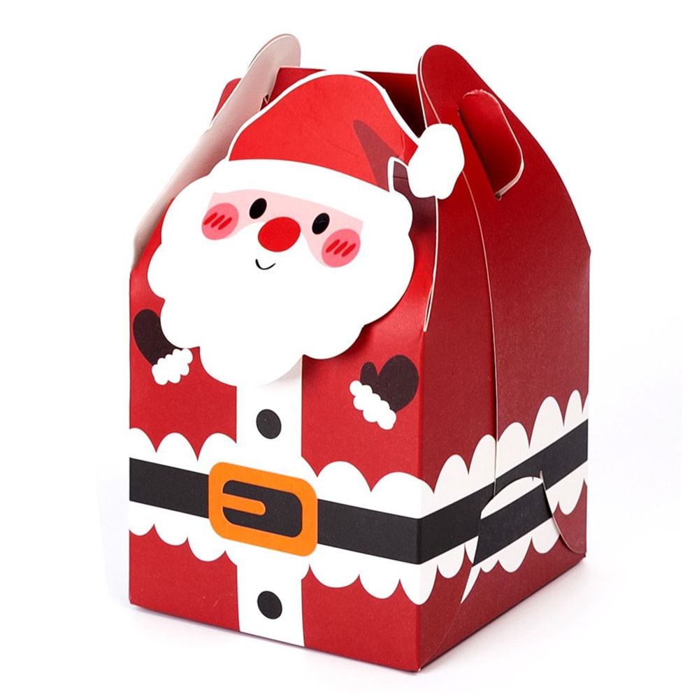 Cutie căni 3D Moș Crăciun roșu 3 - craftup.ro