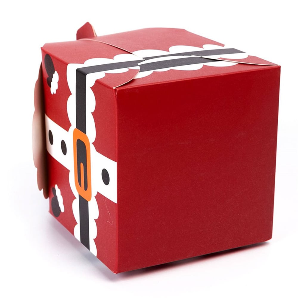 Cutie căni 3D Moș Crăciun roșu 4 - craftup.ro