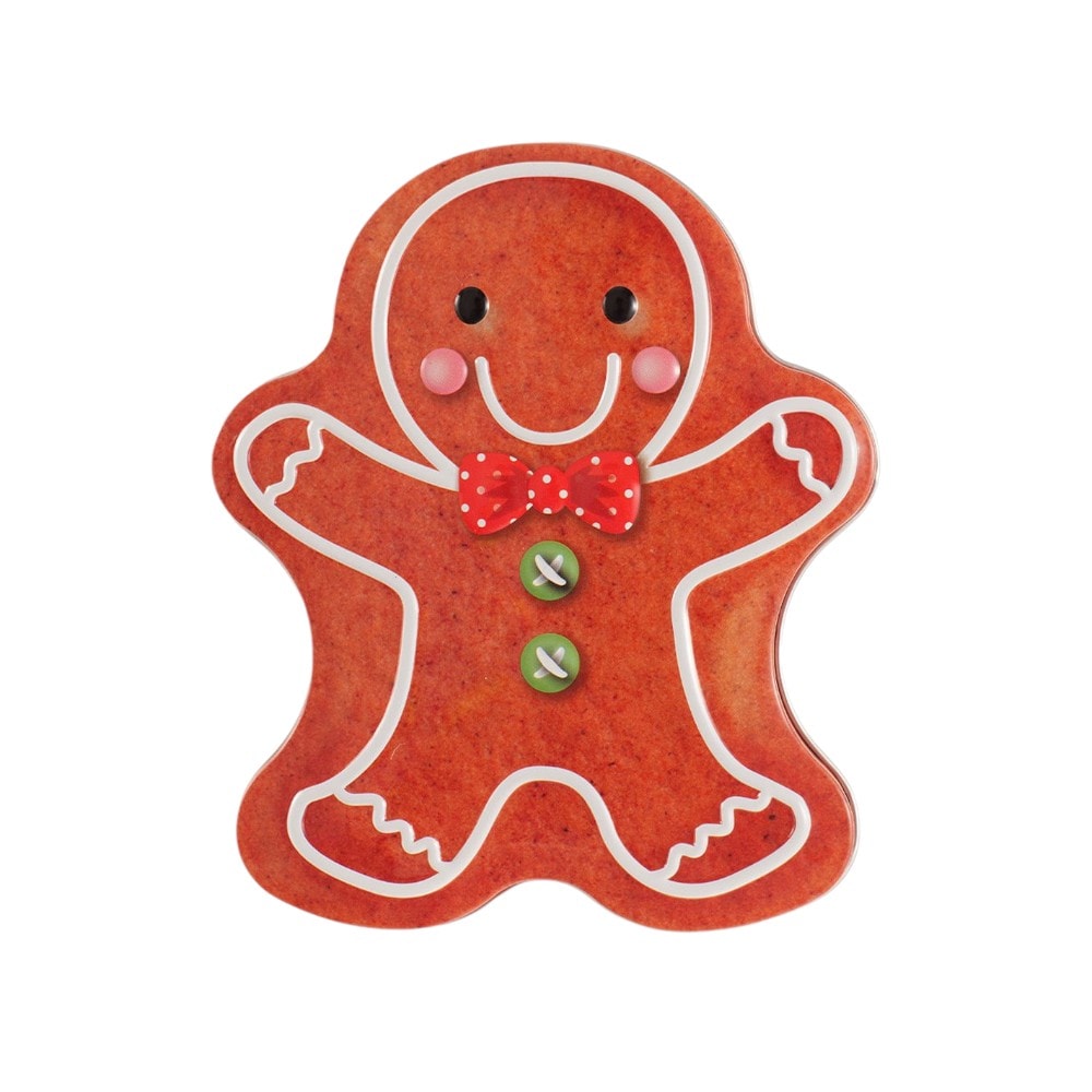 Cutie metalică cu formă de omuleț turtă dulce 4 - craftup.ro