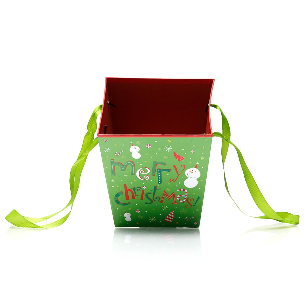 Cutie trapez Crăciun - model a venit zăpada 3 - craftup.ro