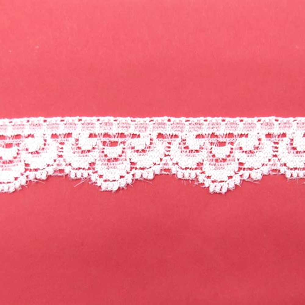 Dantela 1,5cm - model 5540 - alb - craftup.ro