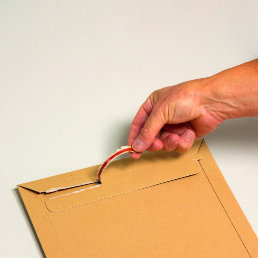 Plic carton solid cu adeziv - maro 3 - craftup.ro