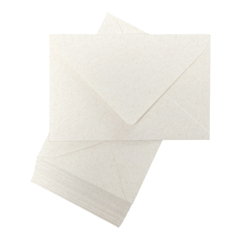 Plicuri colorate hârtie - alb (set 20 buc) 16.5x11cm 1 - craftup.ro