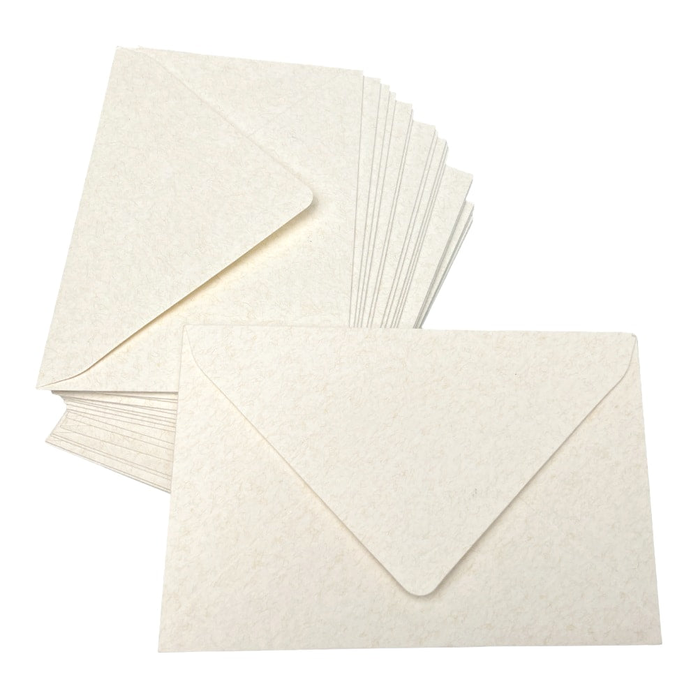 Plicuri colorate hârtie - alb (set 20 buc) 16.5x11cm 4 - craftup.ro