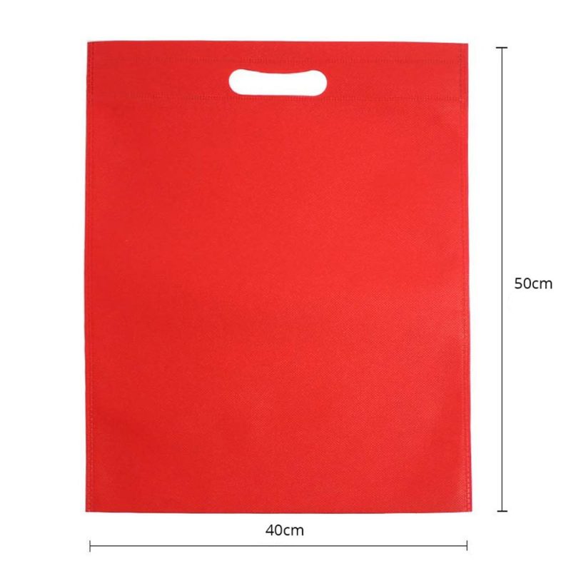 Sacoșe non woven 40x50cm - roșu - craftup.ro