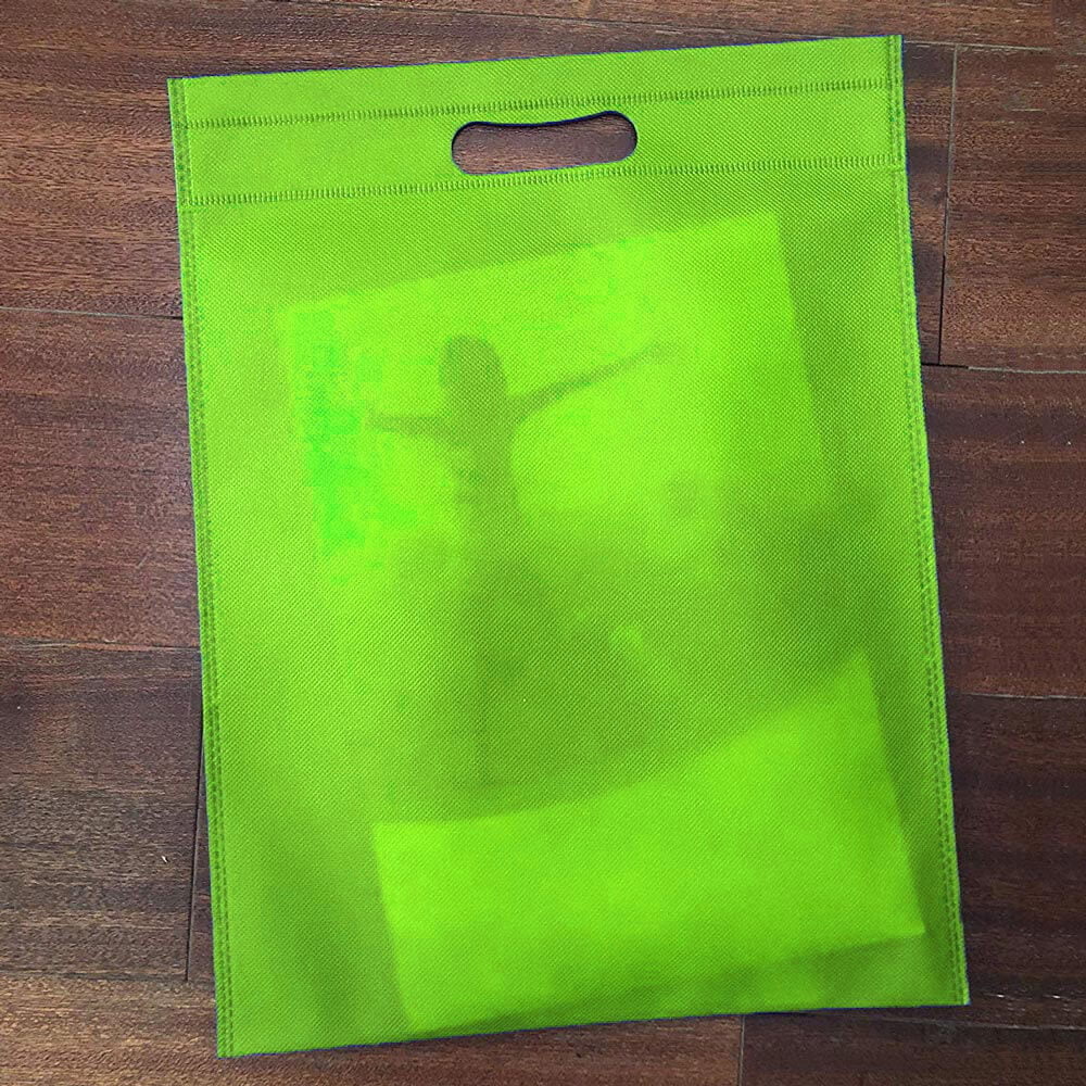Sacose non woven verde deschis 3 - craftup.ro