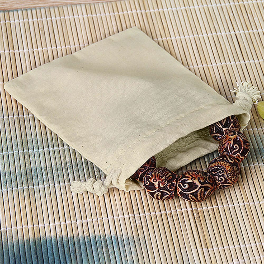Săculeți bumbac dreptunghiulari - alb (set 50 buc) 4 - craftup.ro