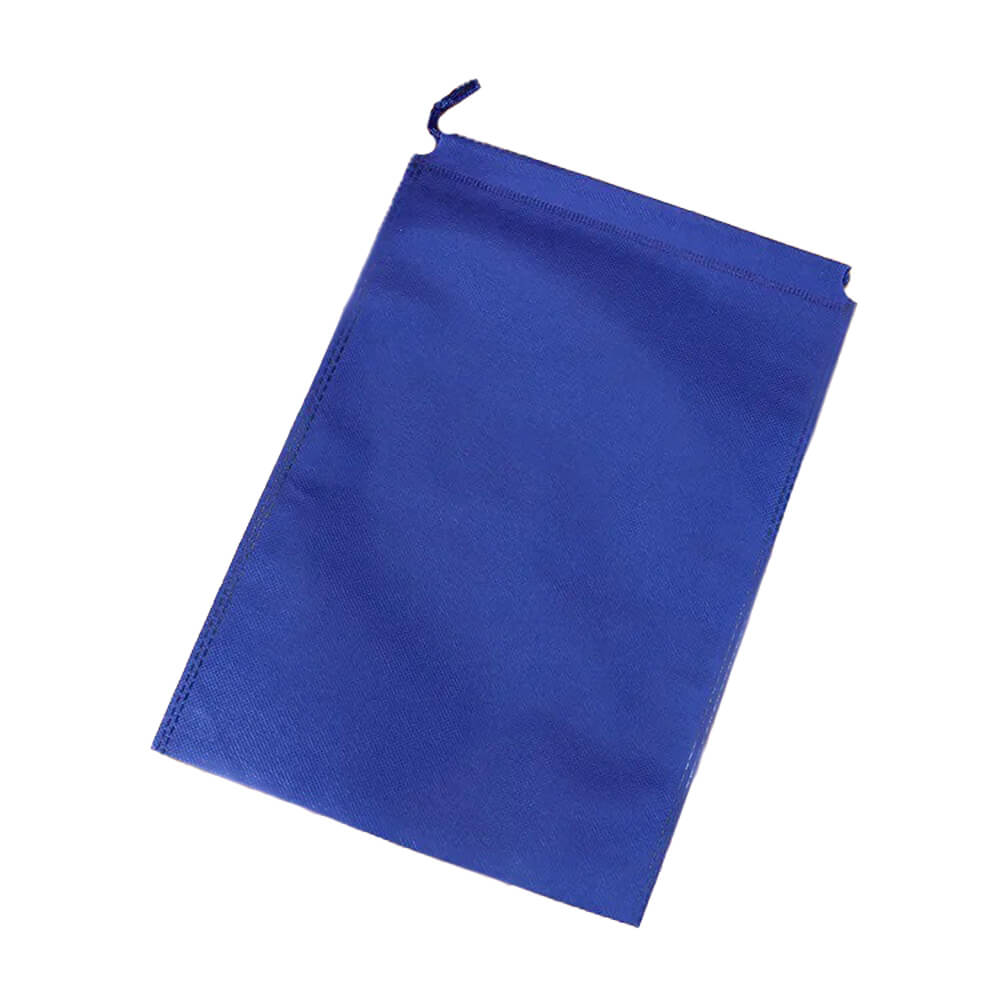 Săculeți non woven cu sfoară - albastru 2 - craftup.ro