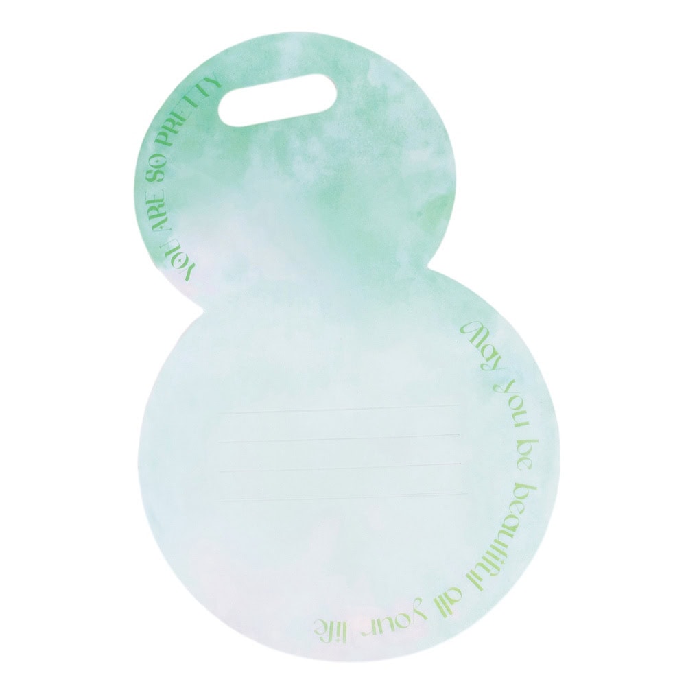 Suport rotund pentru flori - verde deschis 4 - craftup.ro