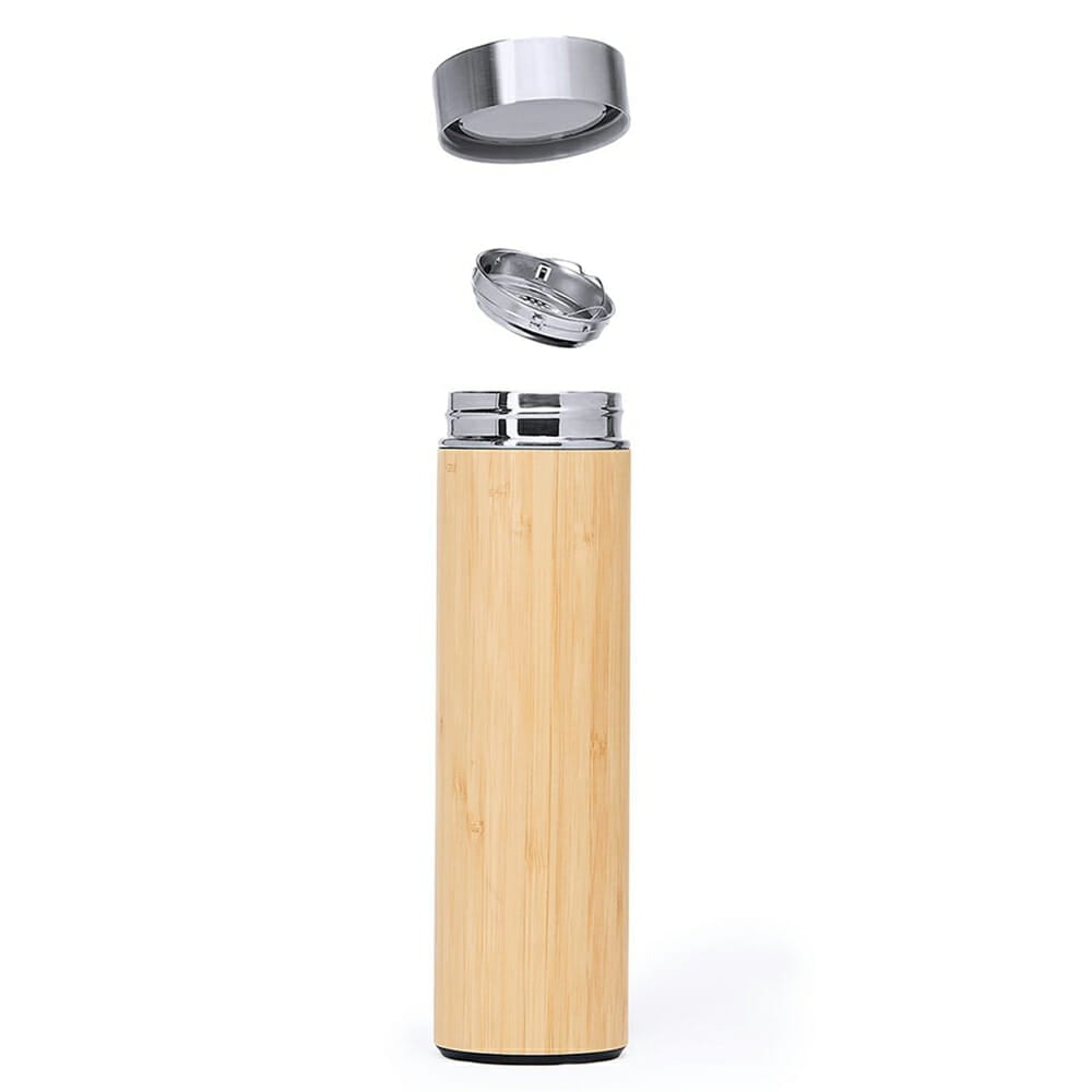 Termos metal&bambus KINATA 500ml 2