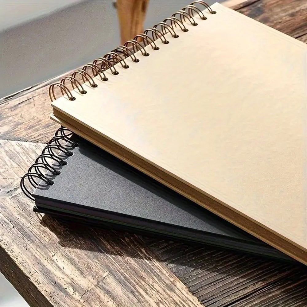 Album Foto Tip Scrapbook cu Spirală și Închidere Panglică - CraftUp