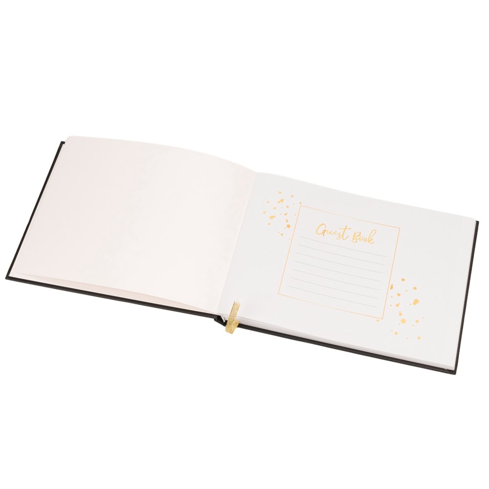 Album pentru invitați - Negru - CraftUp
