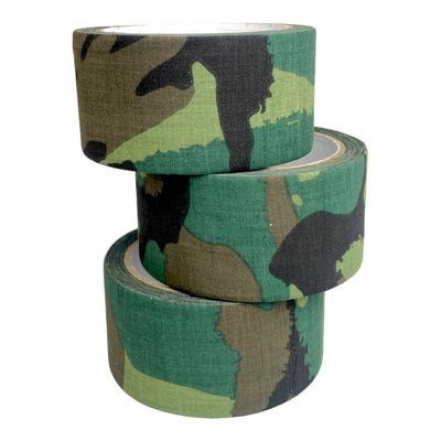 Bandă adezivă cu model - Camuflaj 5cm x 10m