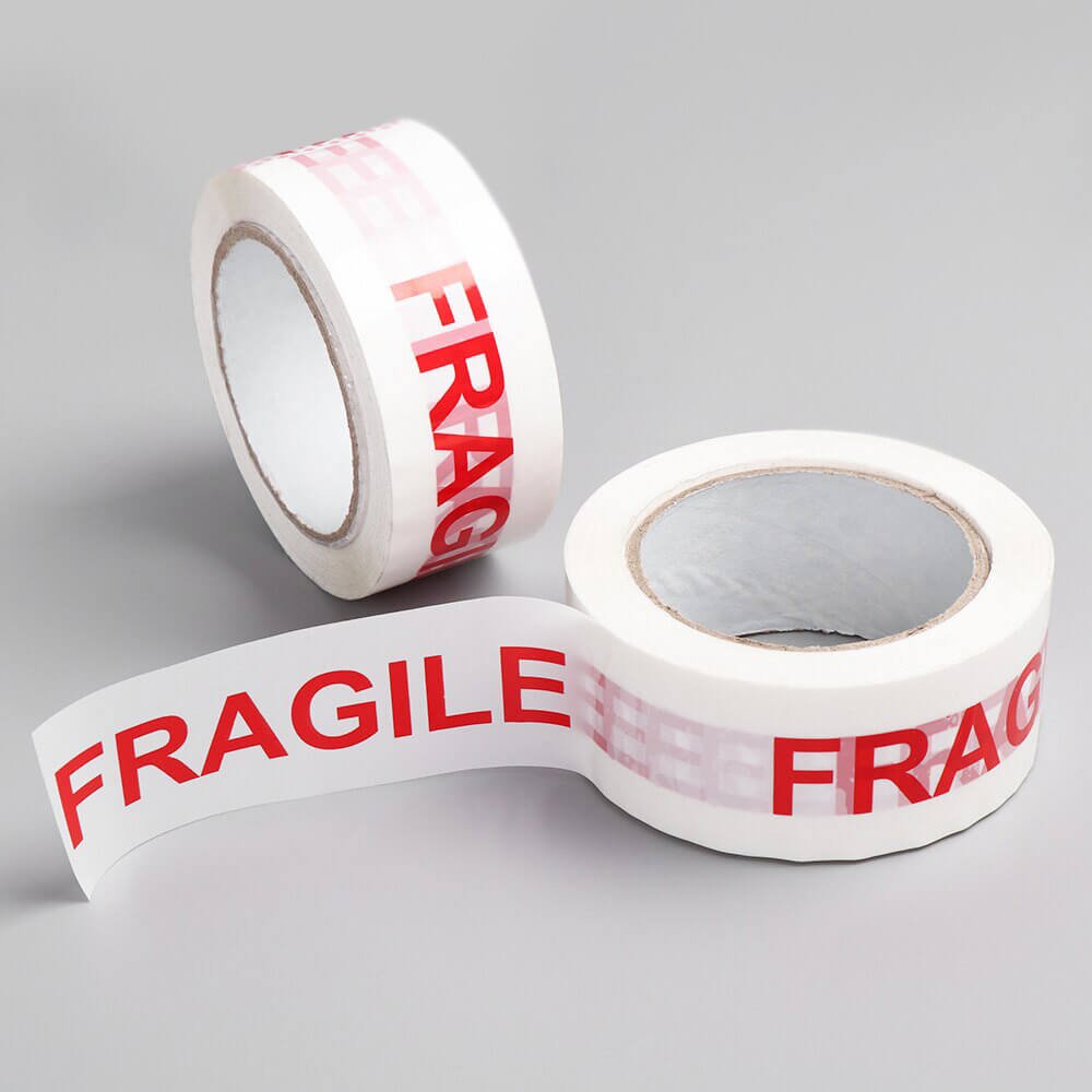 Bandă adezivă imprimeu FRAGILE 5cm x 66m - CraftUp
