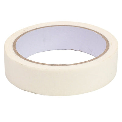 Bandă adezivă mascare - Alb - 2.4cm x 20m