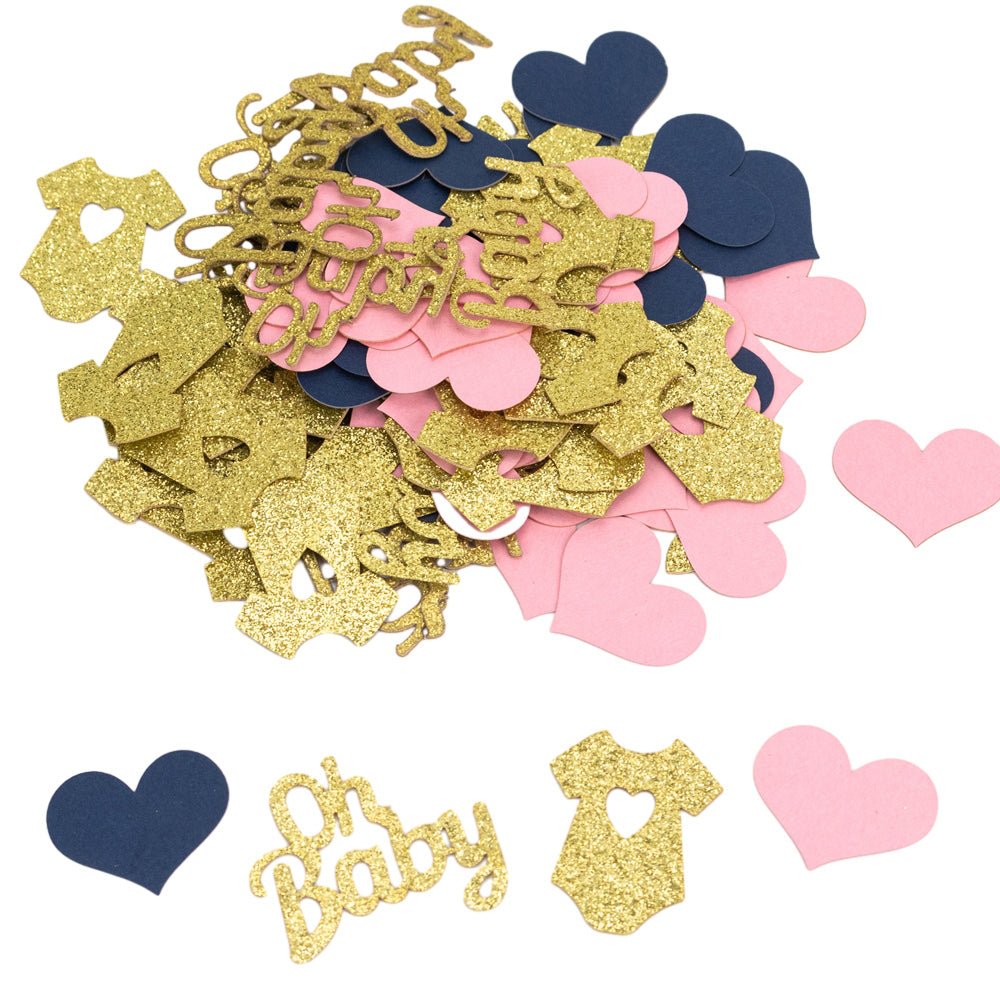 Confetti Oh baby (set 100 buc) 2.5 - 3.5cm - CraftUp