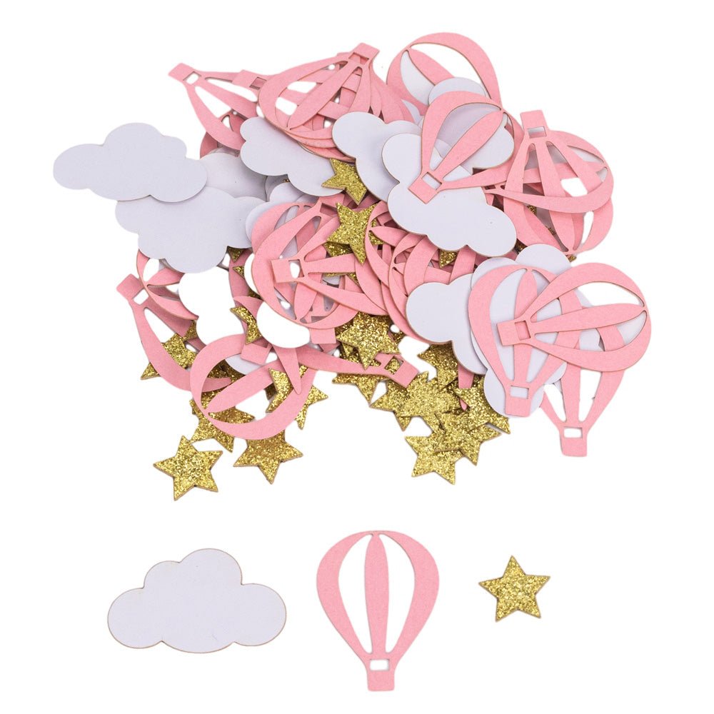 Confetti stele si nori (set 100 buc) - CraftUp