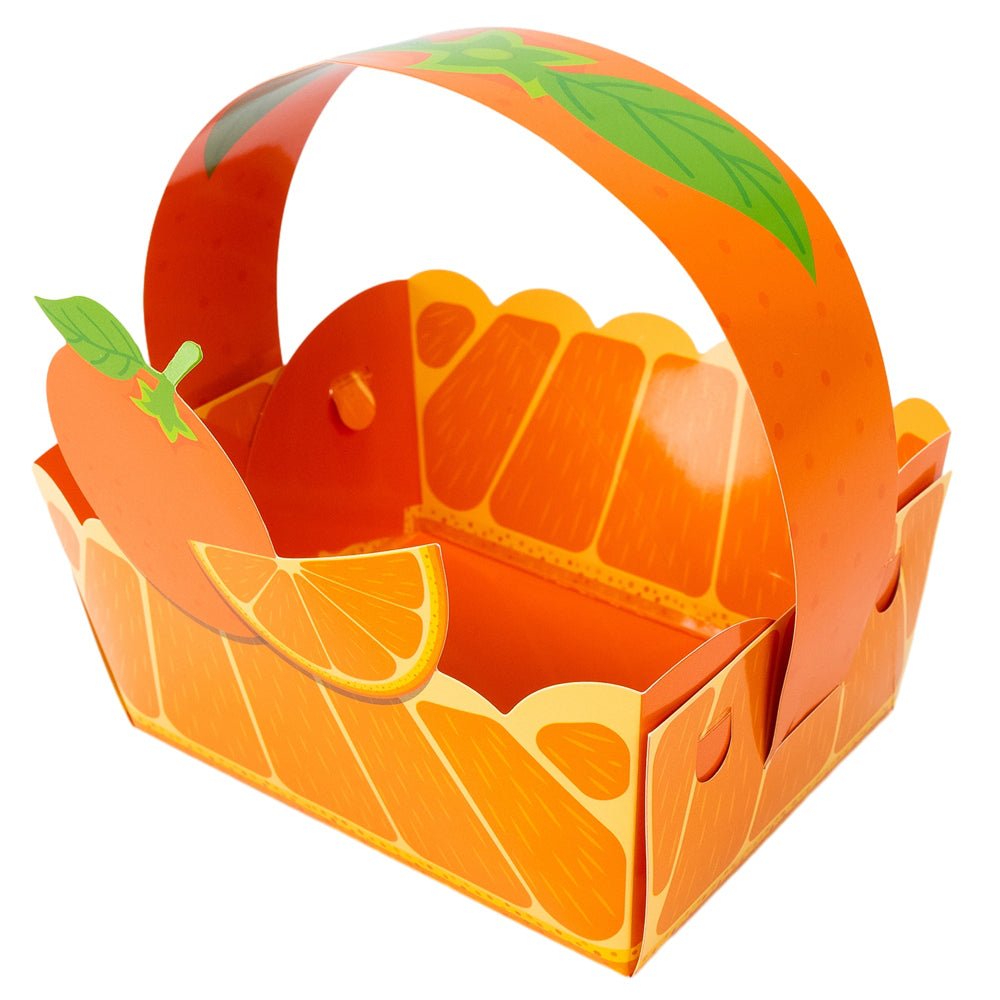 Coșulet carton model portocale (set 50 buc) - CraftUp