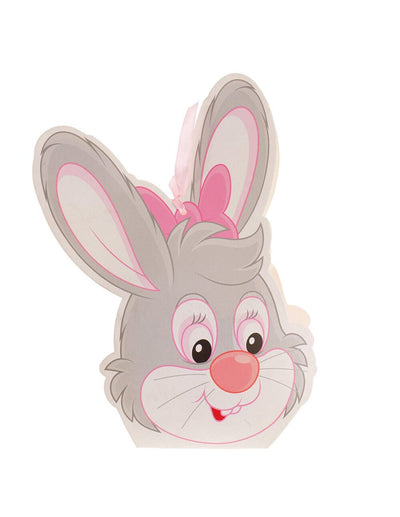 Cutie 3D Iepuraș vesel - roz