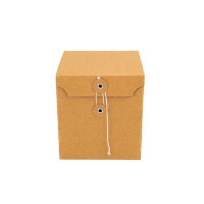 Cutii cu sigiliu din sfoară - kraft (set 25 buc)