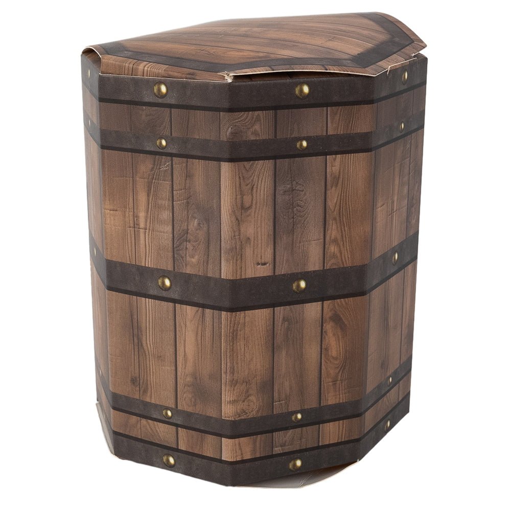 Cutie mărturii în formă de butoi pirați (set 50 buc) - CraftUp