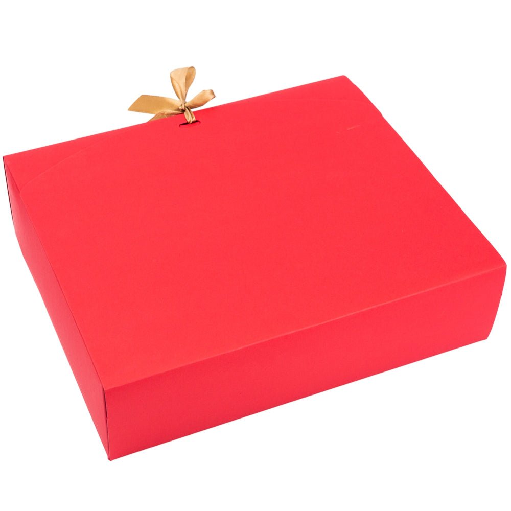 Cutie pătrată cu fundă satinată (set 12 buc) - CraftUp