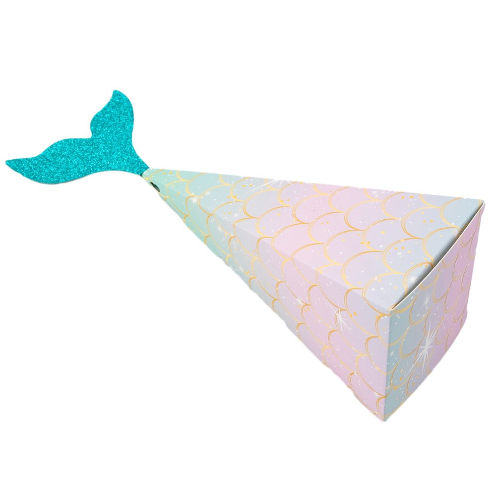 Cutii mărturii con coadă de sirenă (set 50 buc) - CraftUp