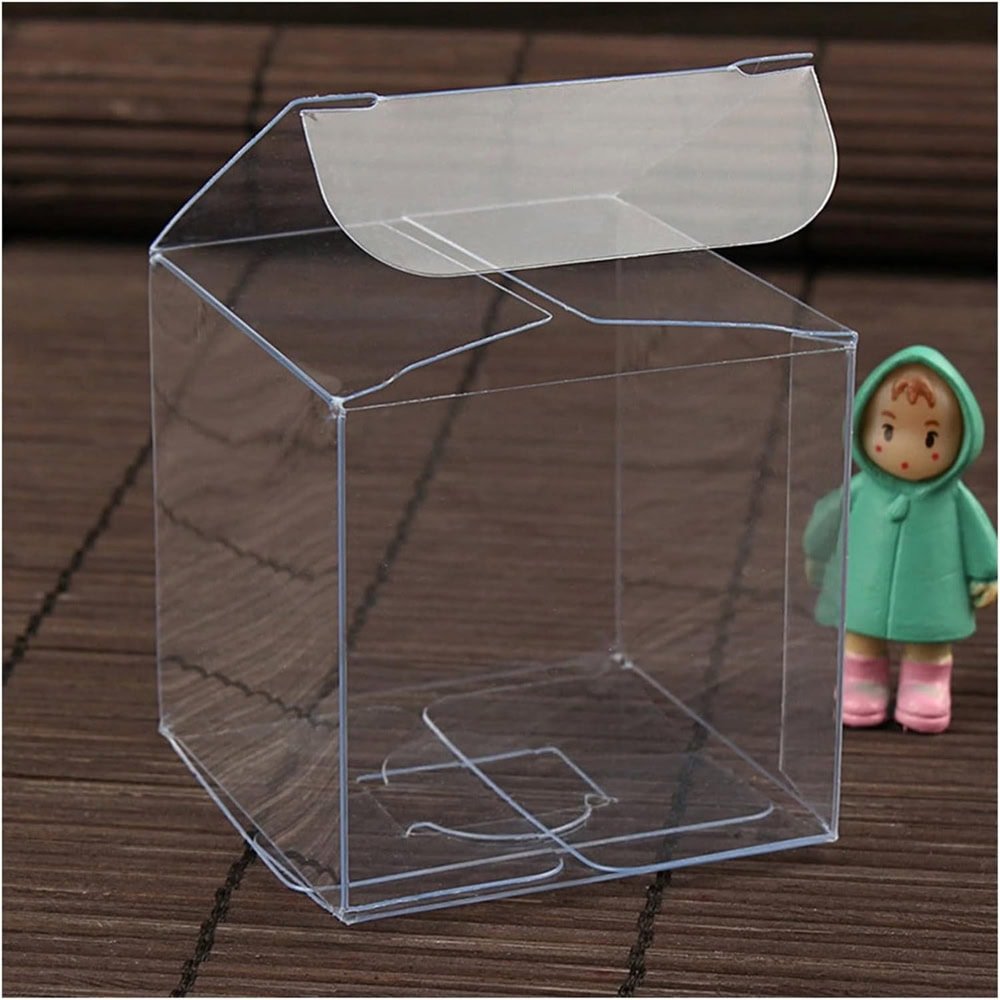 Cutii plastic - Transparente (set 50 buc) - CraftUp