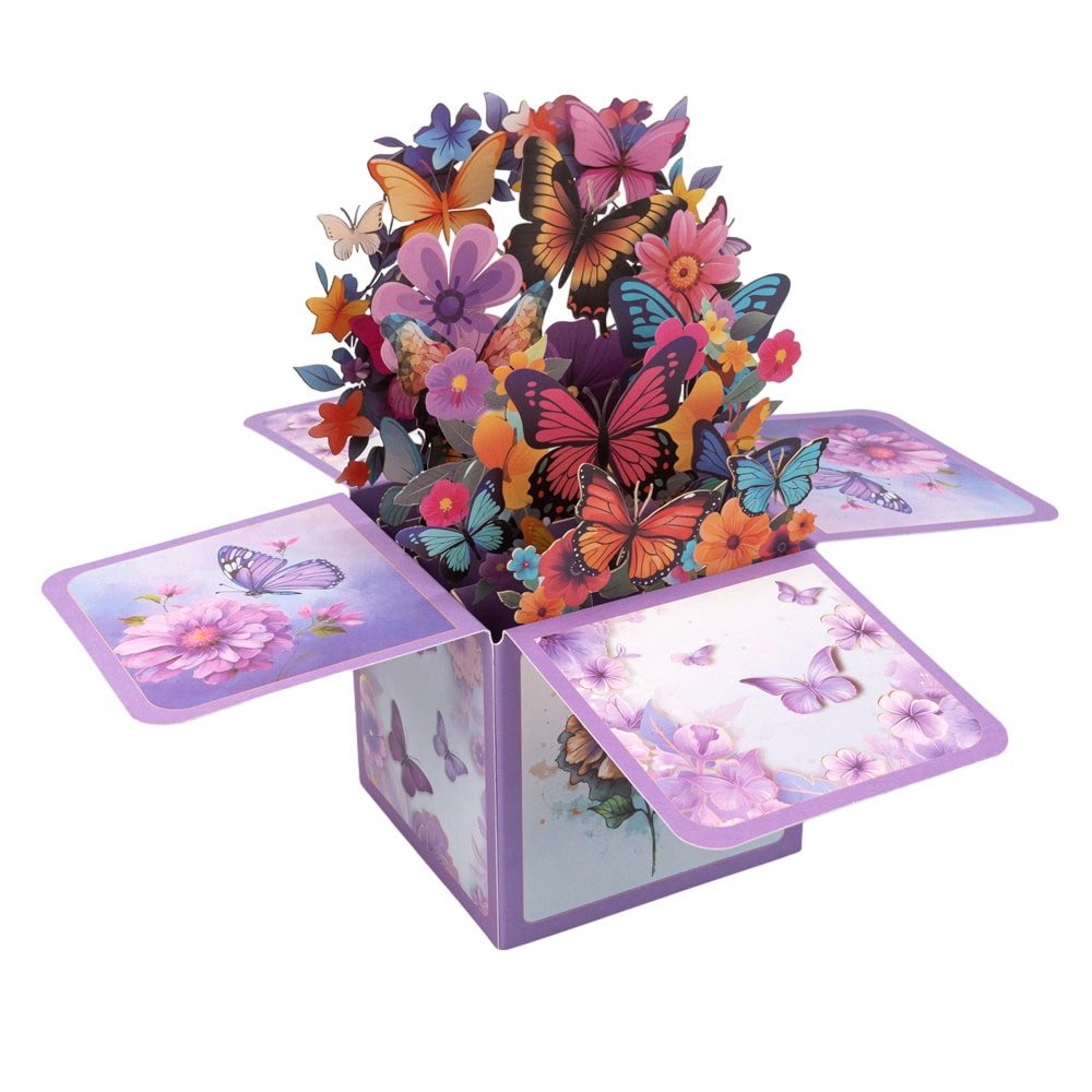 Felicitare explozivă 3D - model 3 - CraftUp
