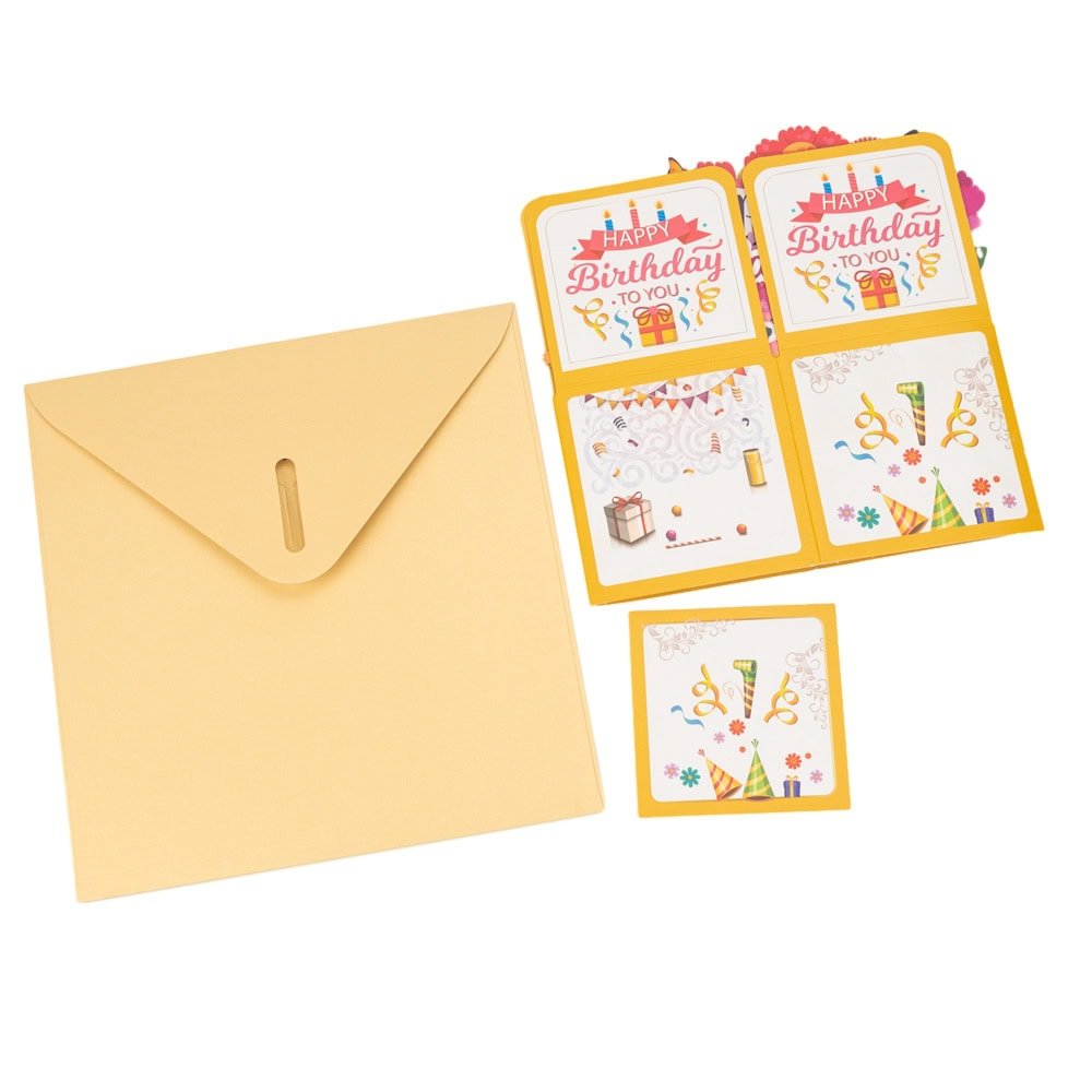 Felicitare explozivă 3D - model 4 - CraftUp