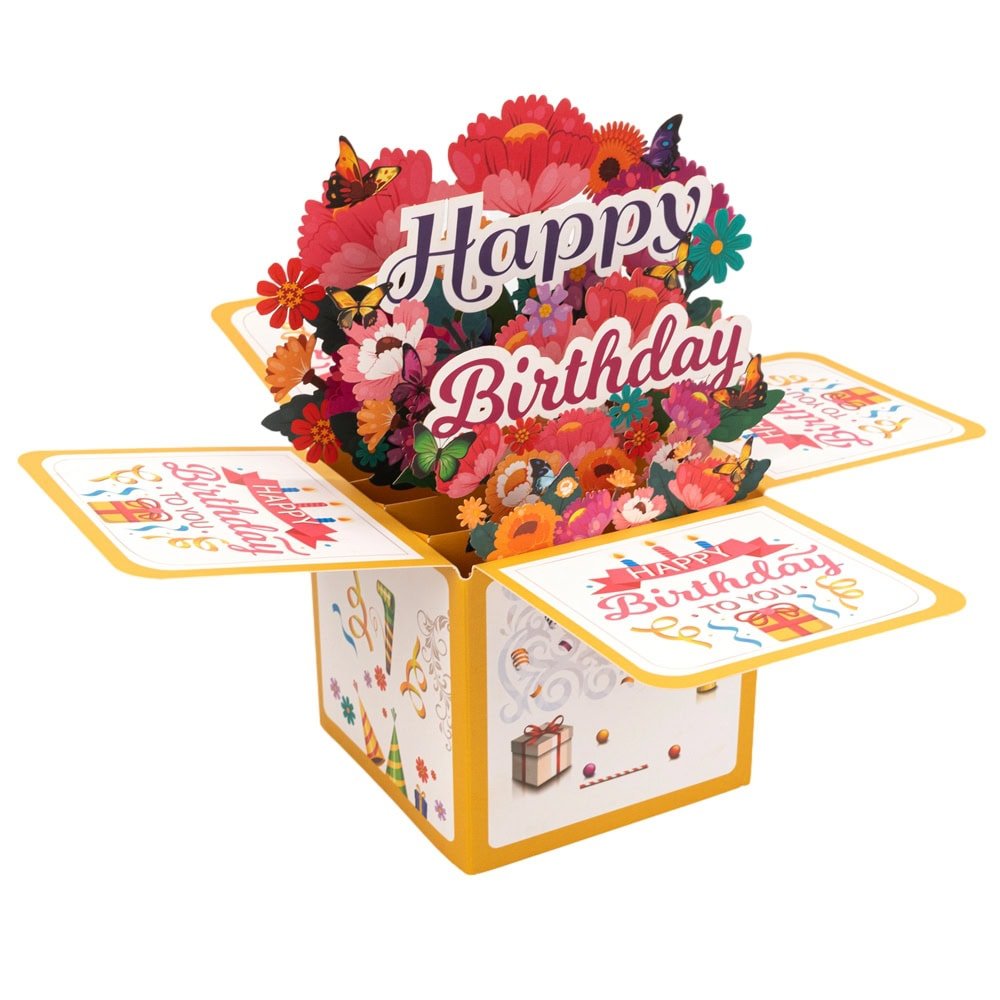 Felicitare explozivă 3D - model 4 - CraftUp