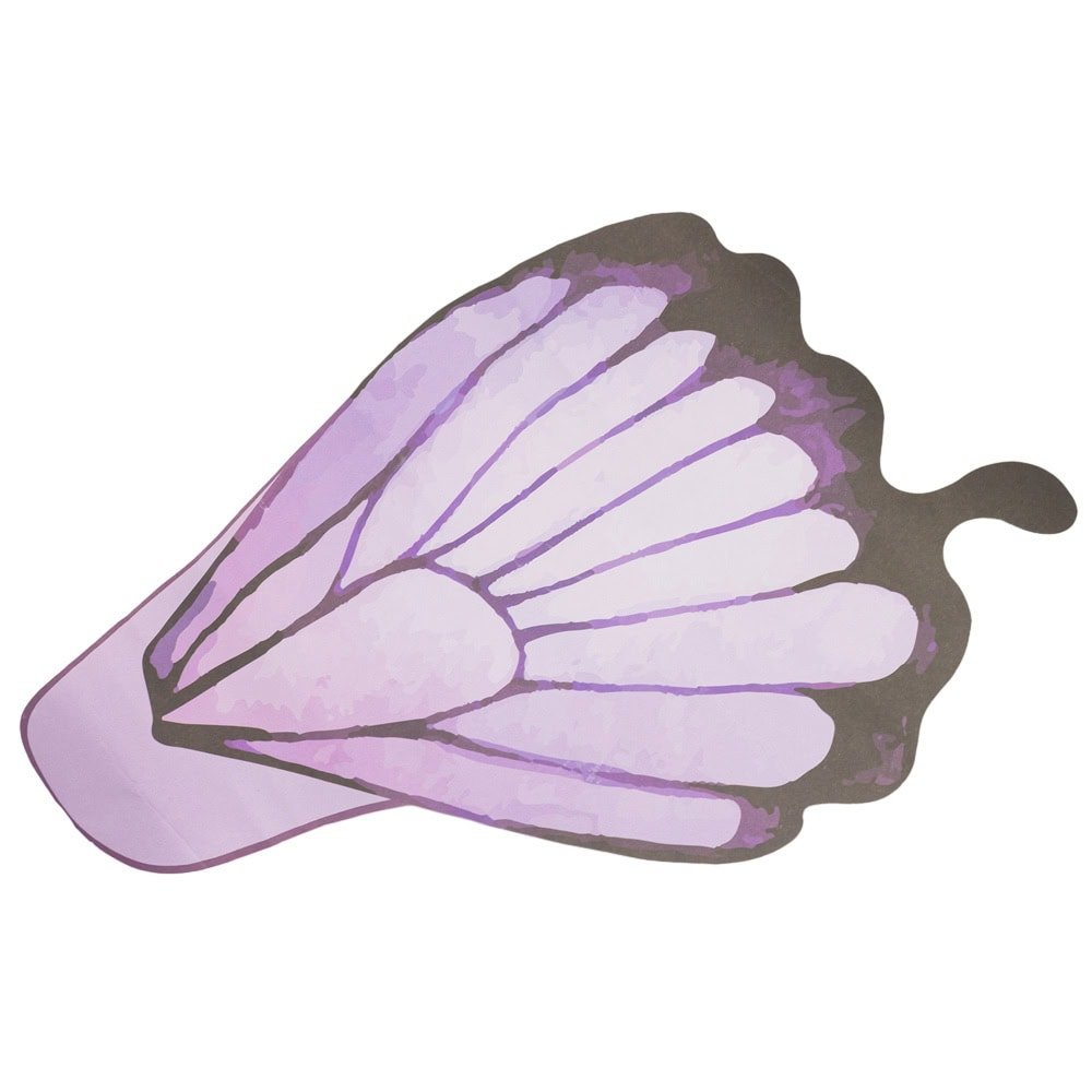 Foi de ambalat decorative model aripi de fluture - mov (set 10 buc) - CraftUp