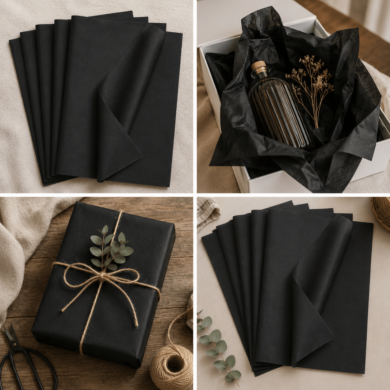 Hârtie de mătase pentru ambalat (set 10 buc) - CraftUp