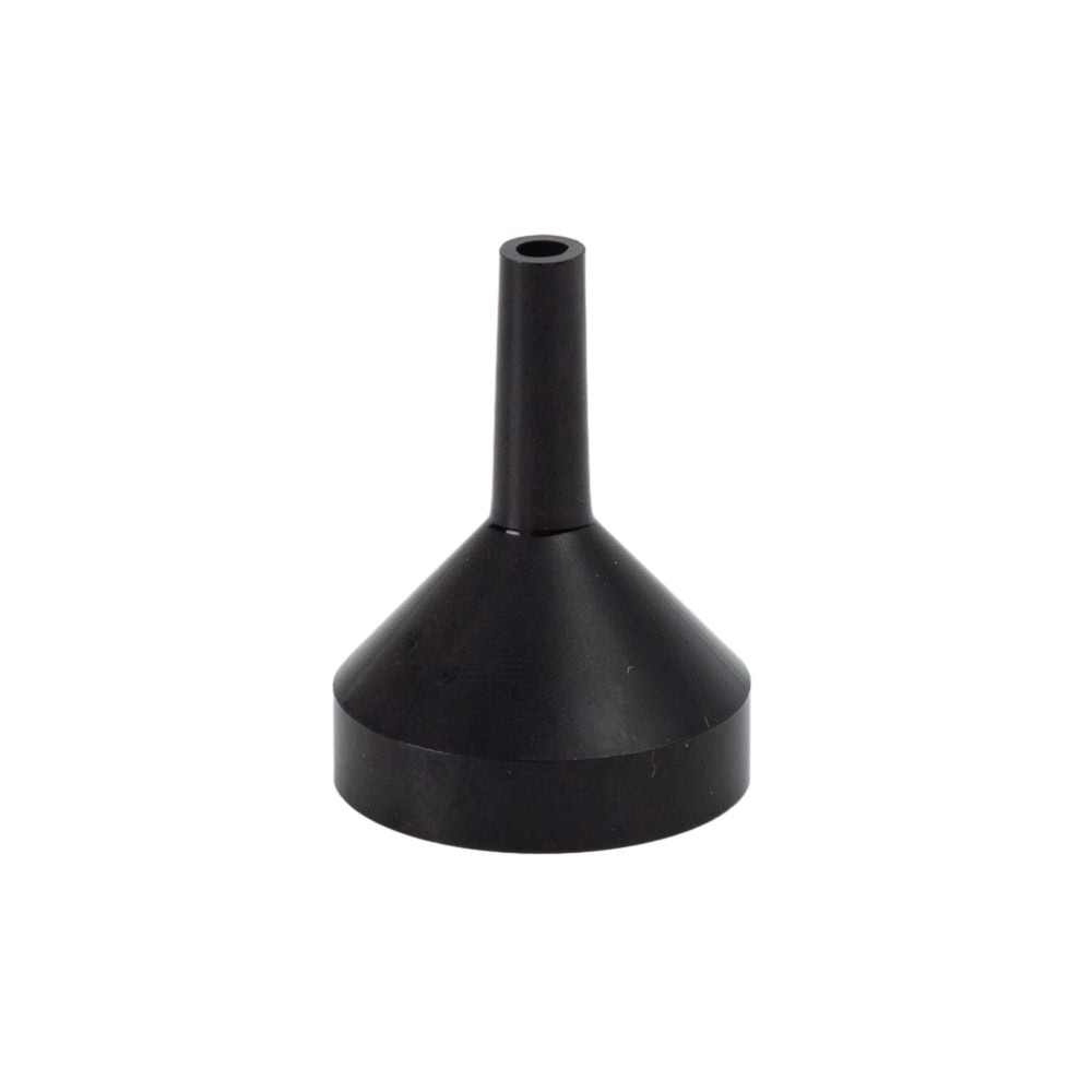 Pâlnie metalică pentru recipiente mici - Negru (set 10 buc) - CraftUp