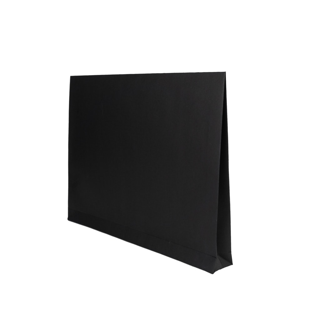 Plic hârtie cu sigiliu din sfoară - negru (set 10 buc) - CraftUp
