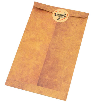 Plicuri kraft vintage cu sigiliu - (set 20 buc)