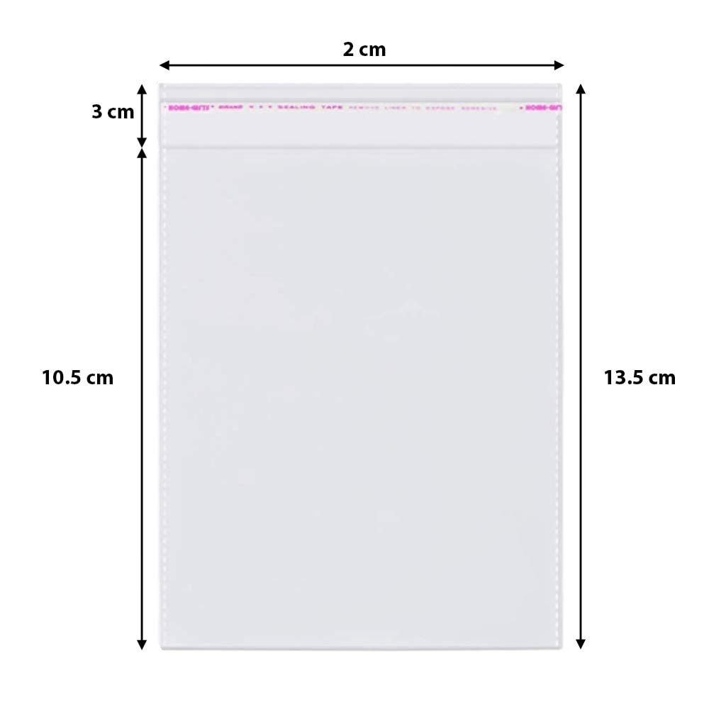 Pungi cu clapetă adezivă - lungimi între 2 și 40cm (set 1000 buc) - CraftUp