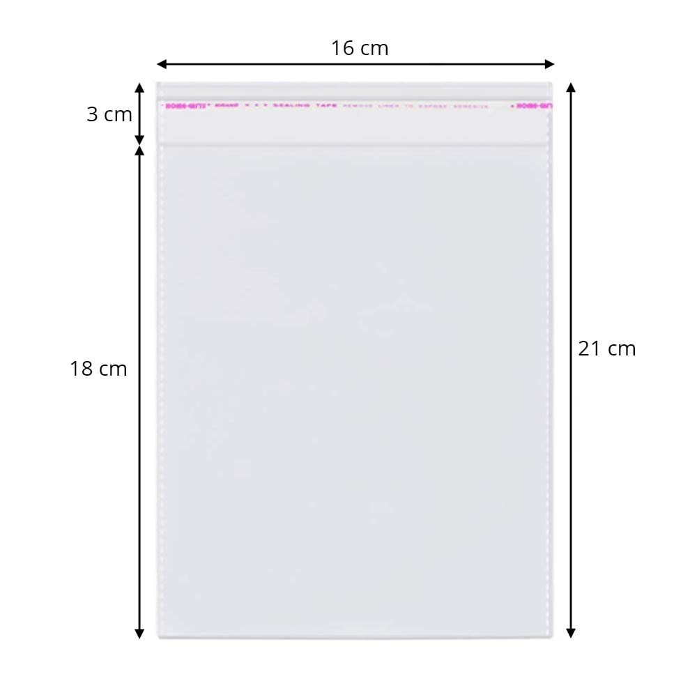 Pungi cu clapetă adezivă - lungimi între 2 și 40cm (set 1000 buc) - CraftUp