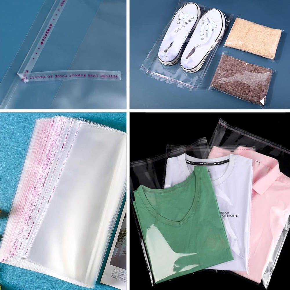 Pungi cu clapetă adezivă - lungimi între 2 și 40cm (set 1000 buc) - CraftUp