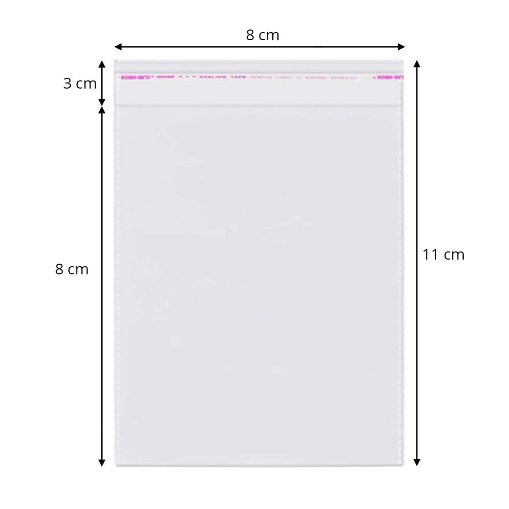 Pungi cu clapetă adezivă - lungimi între 2 și 40cm (set 1000 buc) - CraftUp