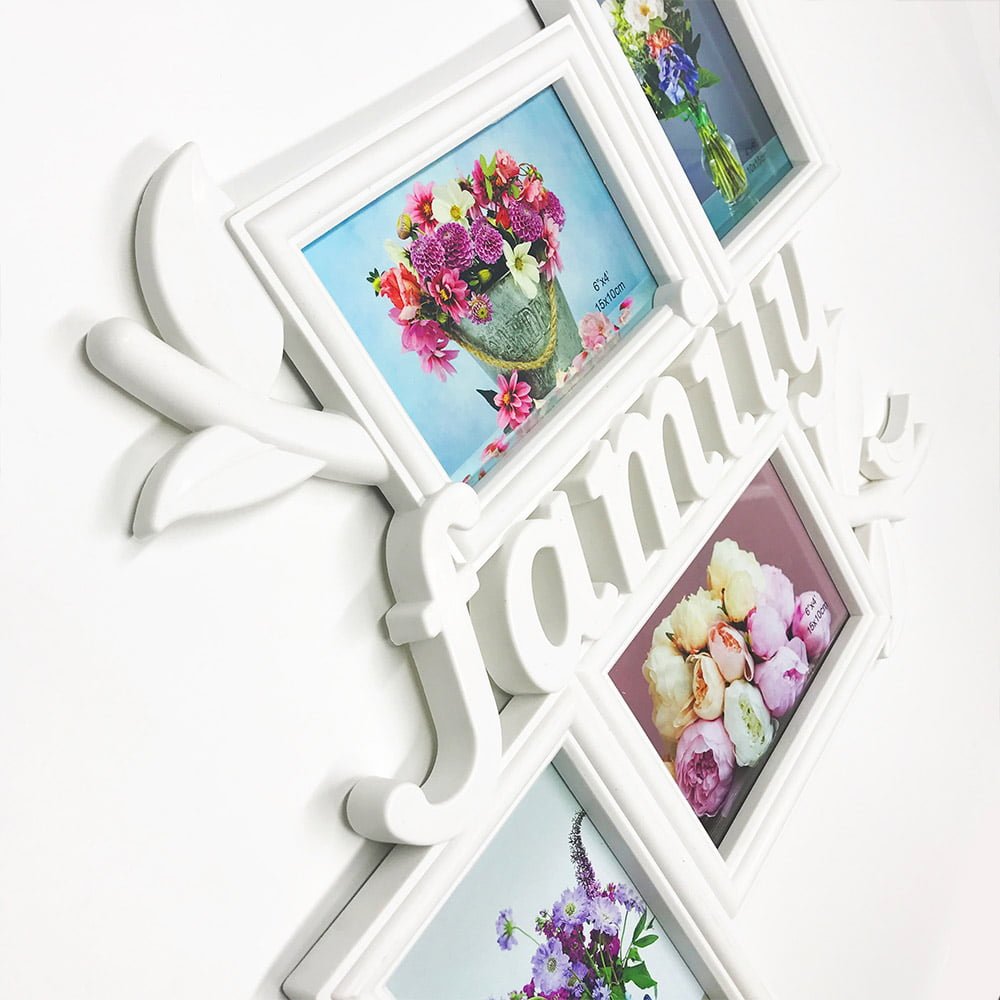 Ramă foto colaj 4 poze - model Family - CraftUp