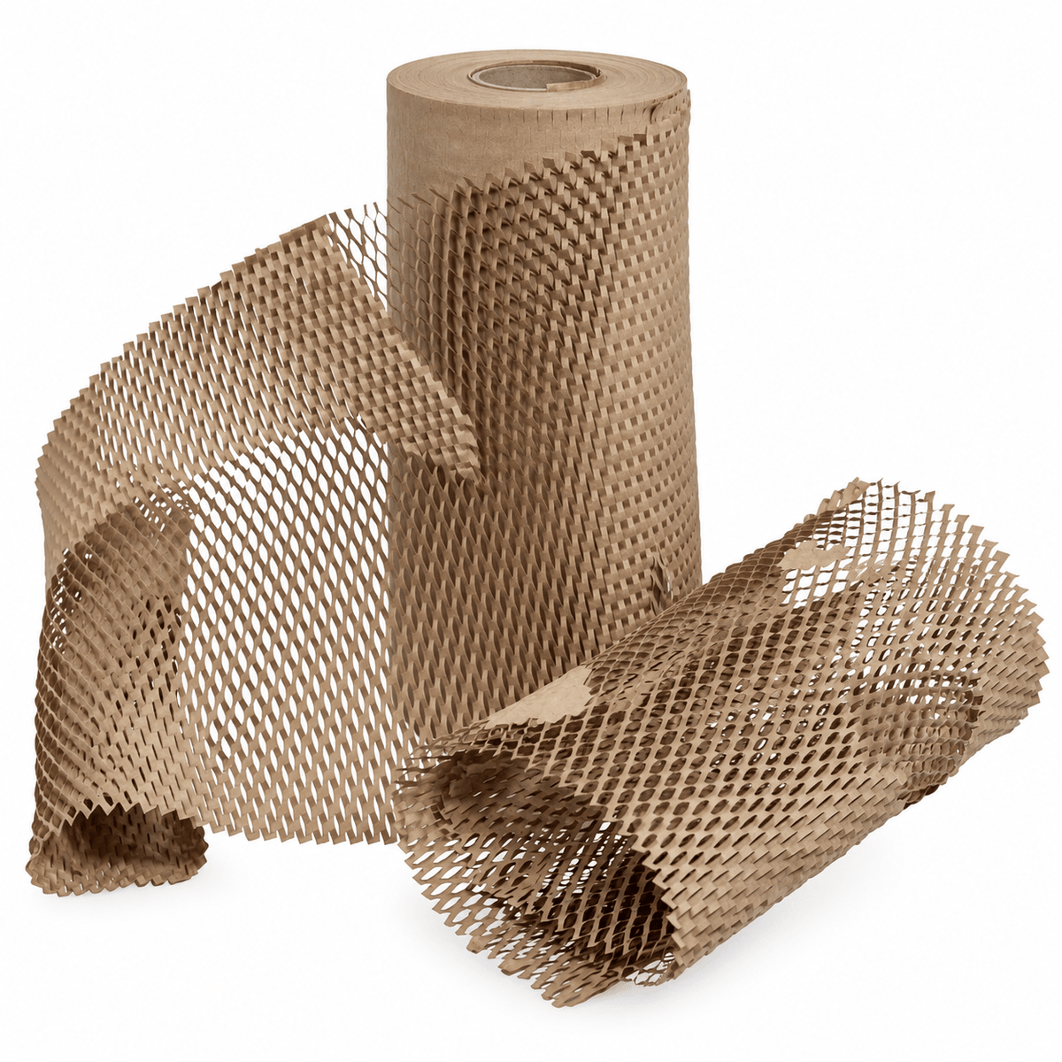 Rolă hârtie kraft fagure 50cm x 50m - maro - CraftUp