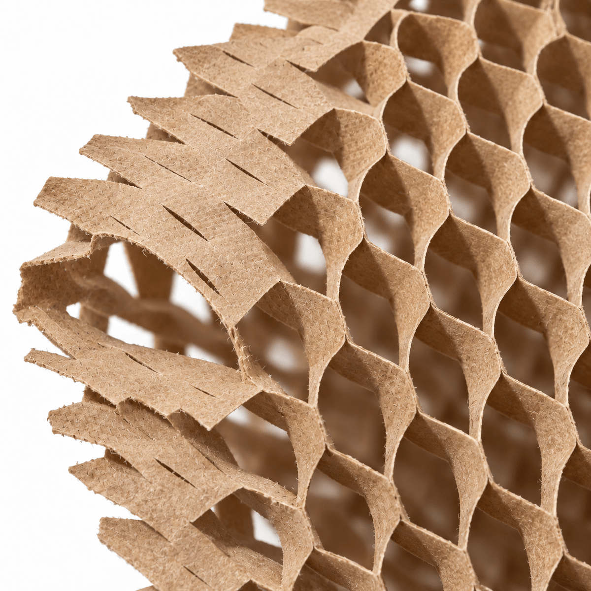 Rolă hârtie kraft fagure 50cm x 50m - maro - CraftUp