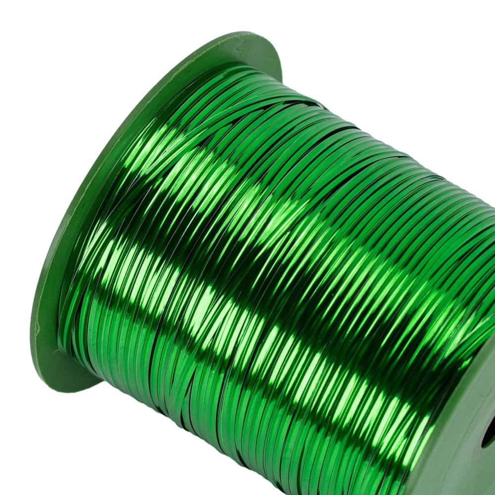 Rolă sfoară metalizată 275m - Verde - CraftUp