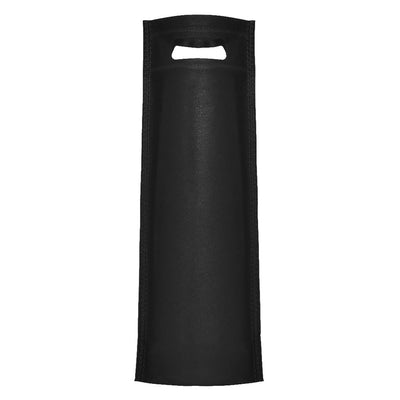 Sacoșă din textil pentru sticle - negru