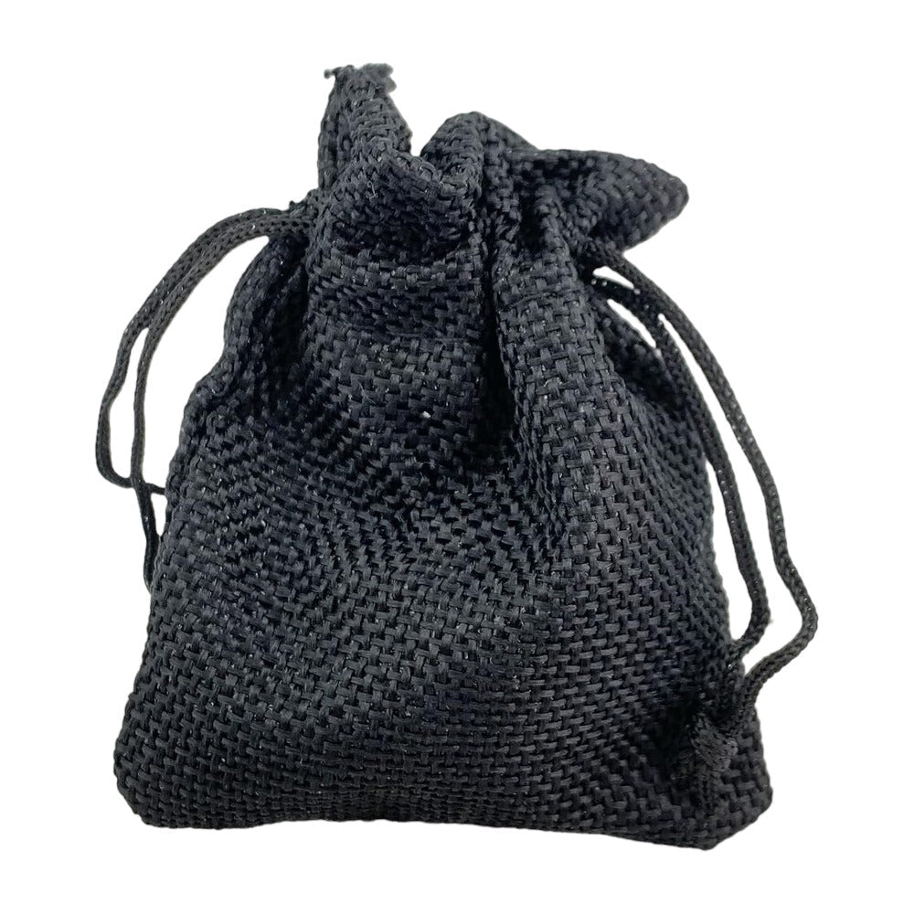 Săculeți țesătură sac cu sfoară 9x12cm (set 50 buc) - CraftUp